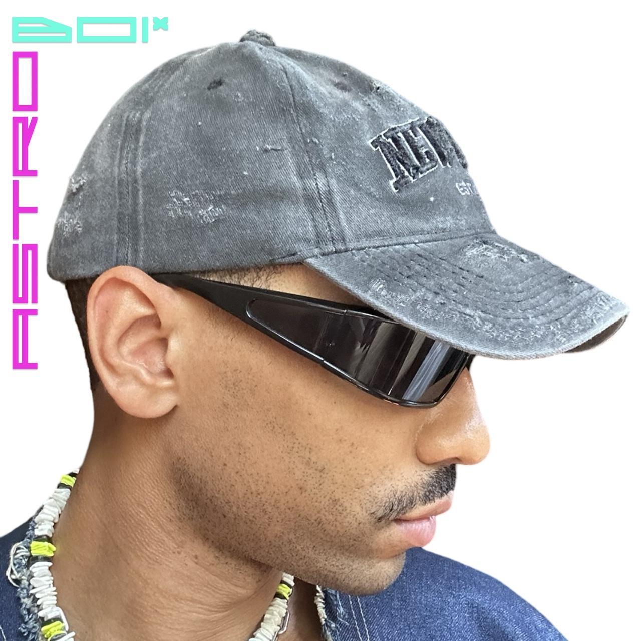 ASTROBOI* NEW YORK CLASSIC FADED BLACK HAT