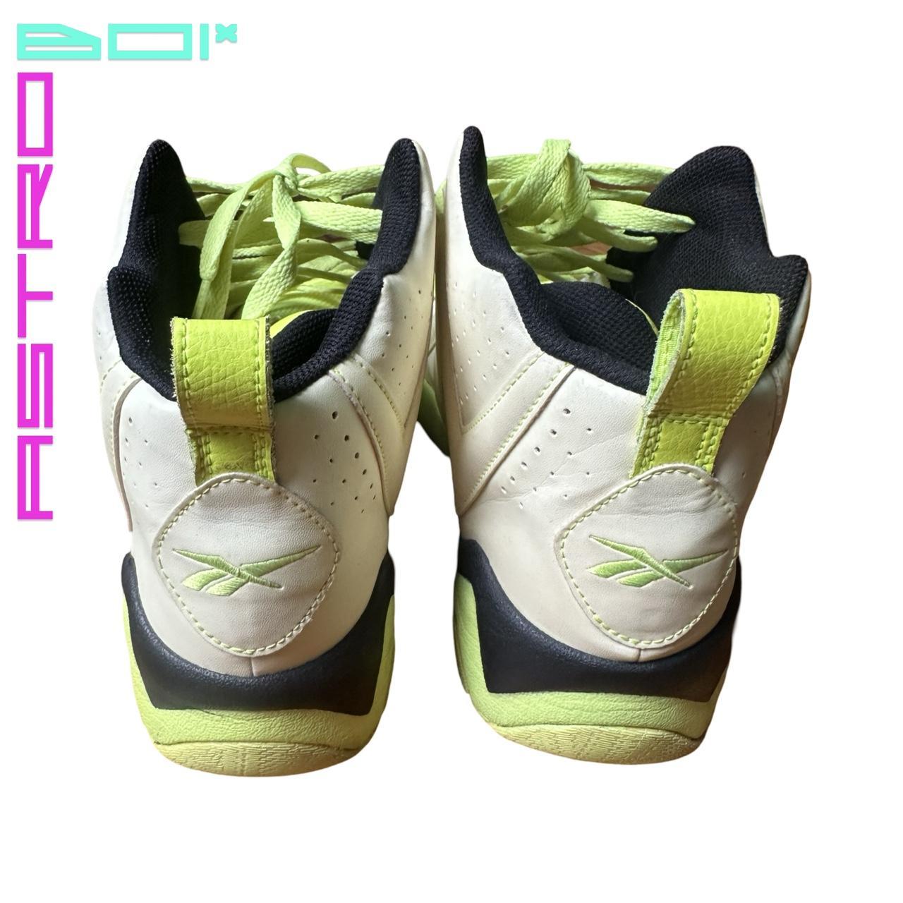 REEBOK KAMIKAZE II MID 'GLOW' NEON GREEN SNEAKER _ SIZE 13