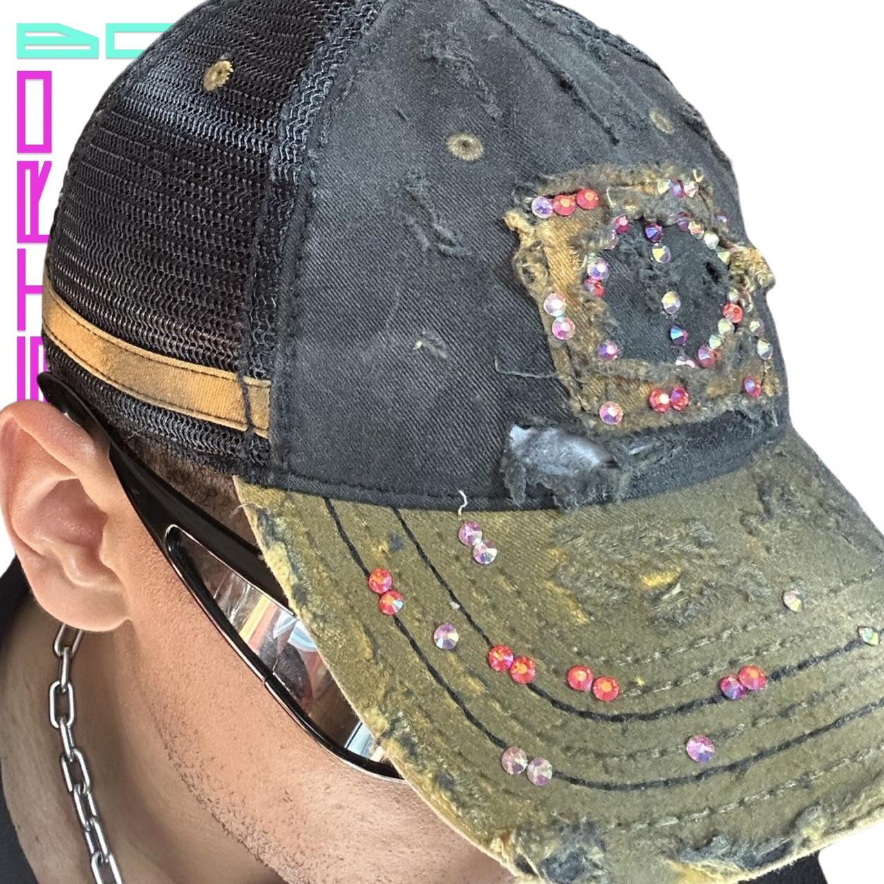 ASTROBOI* RHINESTONES AND GASOLINE TRUCKER HAT