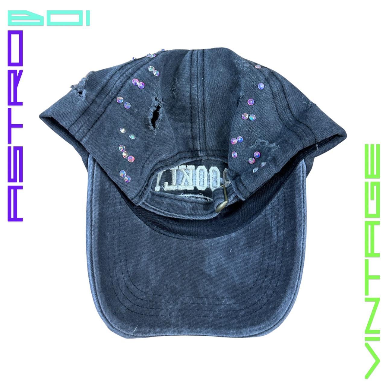 ASTROBOI* BROOKLYN DISTRESSED RHINESTONE HAT