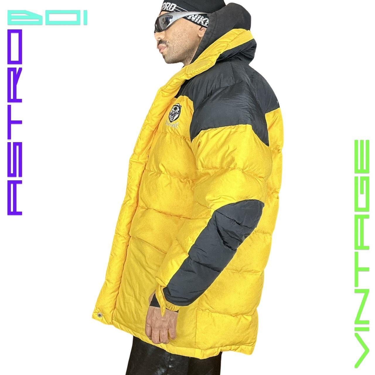 BEAR MOUNTAIN YELLOW PUFFER JACKET _ XL