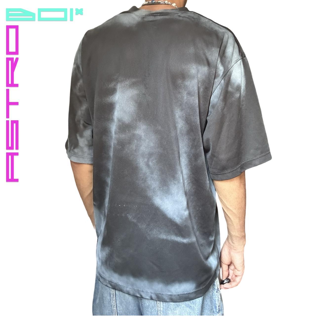 ASTROBOI* ANDONE BLACK AIRBRUSHED BAGGY T-SHIRT_ XXL