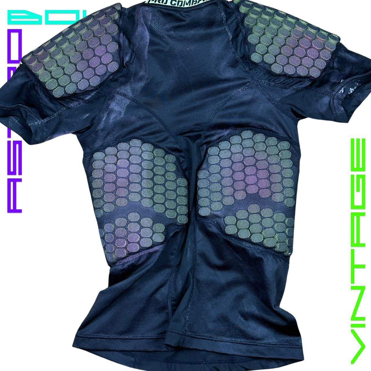 ASTROBOI* NIKE PRO BLACK FUTURISTIC COMPRESSION TOP