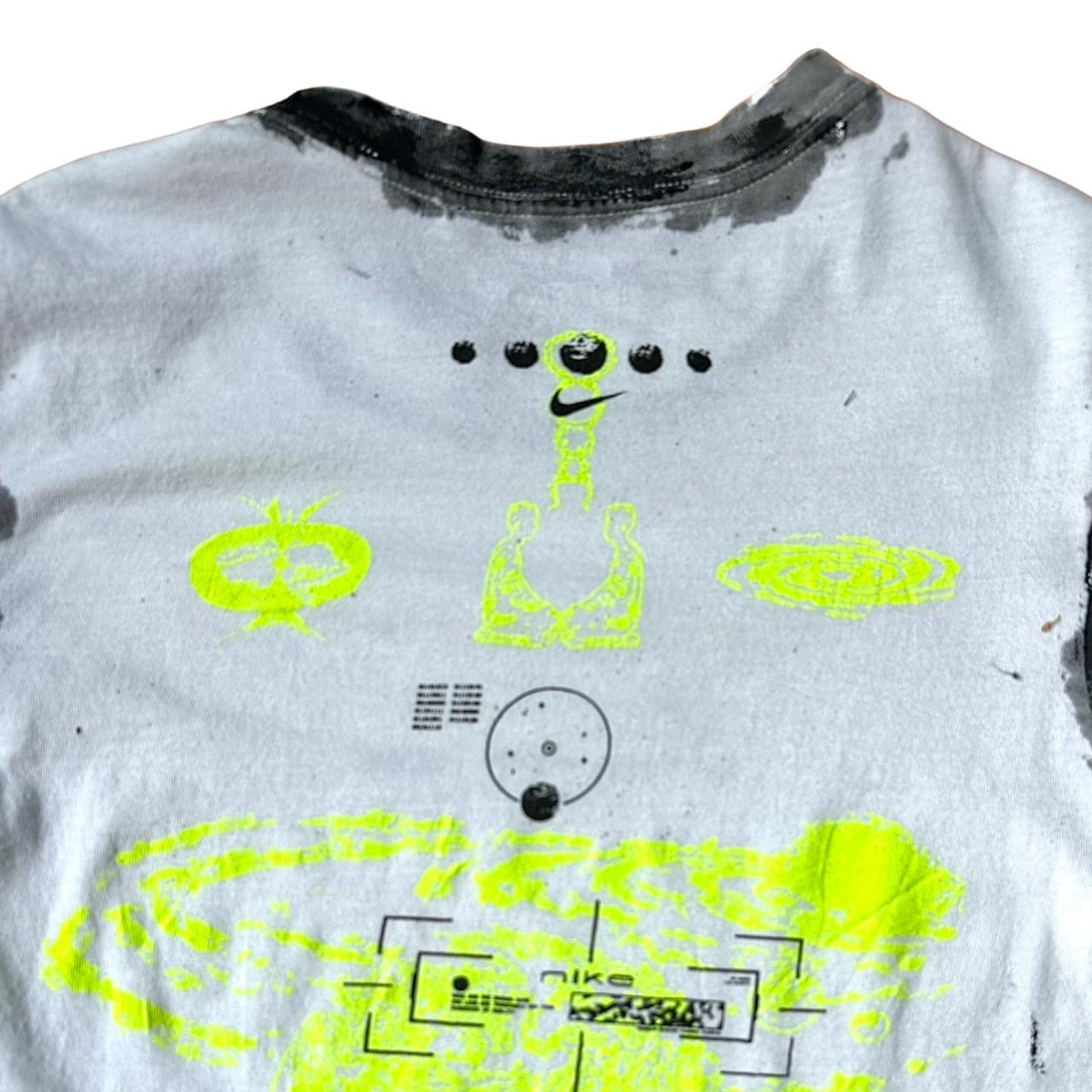 ASTROBOI x Nike Planetary Systems White Sketch T-shirt -  back flat detail 