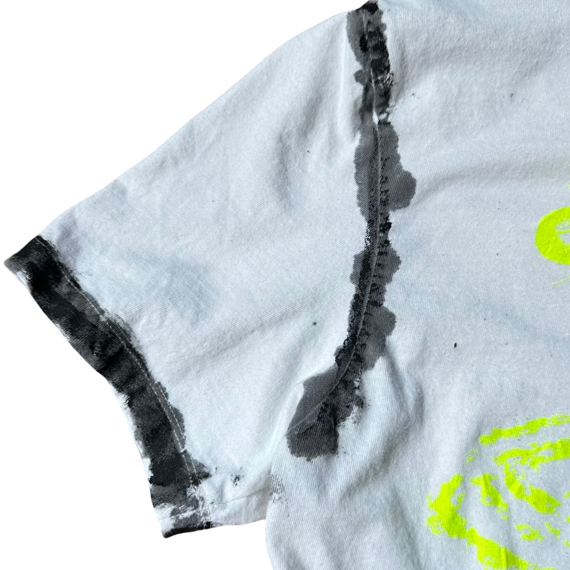 ASTROBOI x Nike Planetary Systems White Sketch T-shirt -  arm detail 