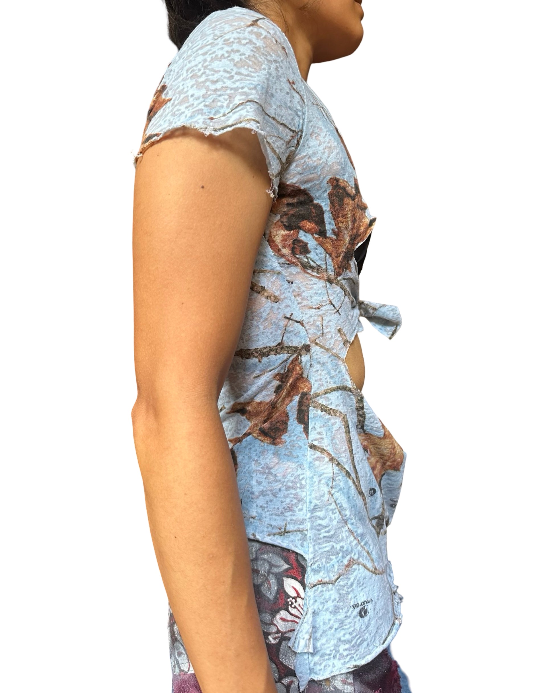 ASTROBOI* Powder Blue RealTree Camo Tie T-Shirt – right 